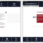 iPad application: Studio Chiomenti