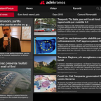 Universal iOS app: Adnkronos News