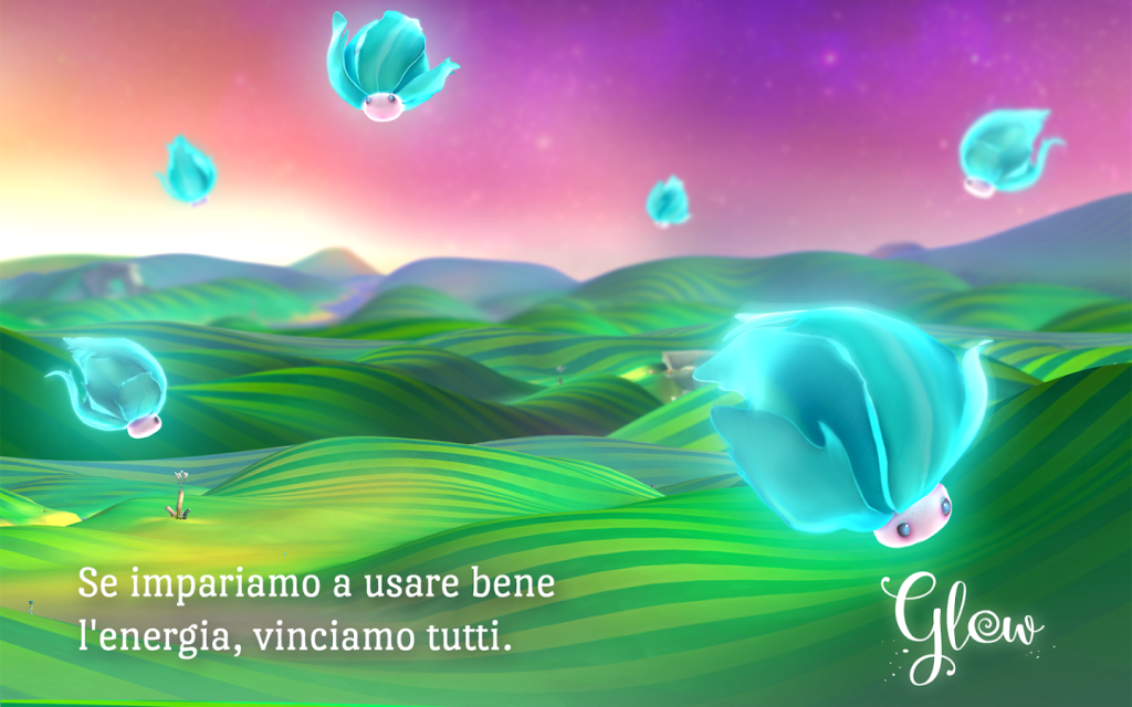 Universal iOS and Android app: Enel GLOW